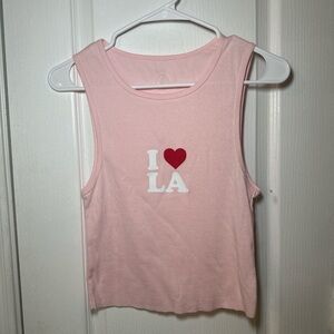 hi‎ res pink crop top Size Medium
